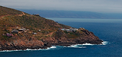 More coastal scenery driving to La Bufadora
