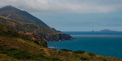 Scenic road to La Bufadora