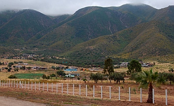 Farmlands on the outskirts of Ensenada