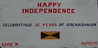 Grenada became independent of Britain February 7, 1974
