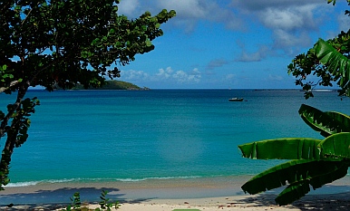 Balcony view, Adam's Eve Apartments Carriacou Grenada