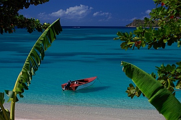 View from Adam's Eve Apartments, Carriacou Grenada