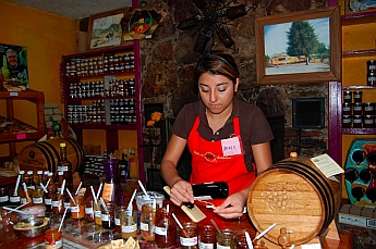 Dona Lupe vineyard tasting room