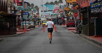 Papas & Beer 5K running race, Ensenada, MX