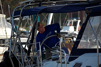 Richard Dreschler of Catalina 470 "Last Resort" provides true inspiration.