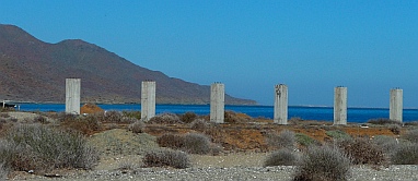 Whaling ruins at Punta Belcher, Magdalena Bay
