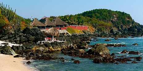 Snorkeling cove at Isla Ixtapa - Isla Grande - Isla de Ixtapa - Ixtapa Island, Guerrero, Mexico