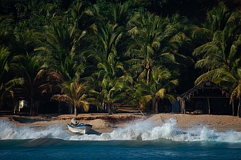 Caleta Campos anchorage, Mexico