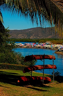 Las Palmas Resort on La Boquita Beach, Santiago Bay, Manzanillo, Colima, Mexico