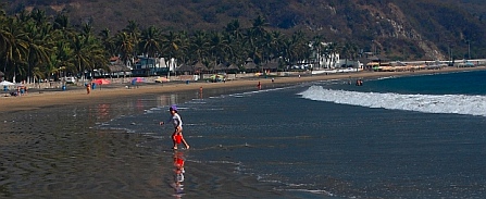 Playa La Boquita, Santiago Bay, Manzanillo, Colima, Mexico