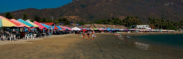 Playa La Boquita, Santiago Bay, Manzanillo, Colima, Mexico