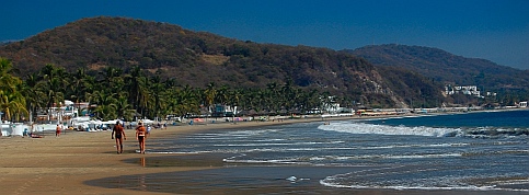 Playa La Boquita, Santiago Bay, Manzanillo, Colima, Mexico