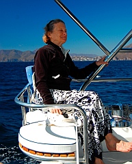 Sailing in Manzanillo Bay in Mexico