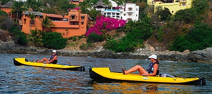 Hobie kayaks Las Hadas Resort, Manzanillo, Mexico