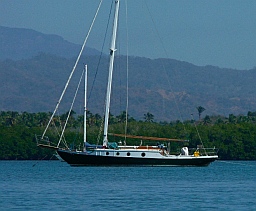 Barra de Navidad lagoon anchorage Jalisco, Mexico