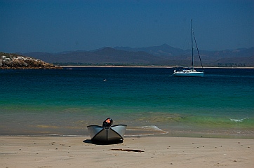 sv Groovy at Isla Colorado anchorage, Chamela Bay