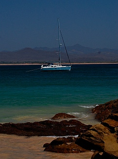 s/v Groovy at Isla Colorado anchorage, Chamela Bay