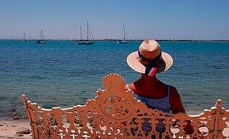 Malecon, La Paz, Baja California Sur, Sea of Cortez, Mexico