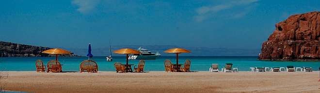 Ensenada Grande, Isla Partida, Islas Espiritu Santos, Baja California Sur, Sea of Cortez, Mexico