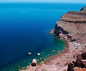 Ensenada Grande, Isla Partida, Islas Espiritu Santos, Baja California Sur, Sea of Cortez, Mexico