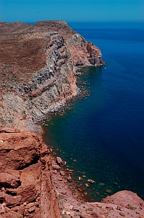 Ensenada Grande, Isla Partida, Islas Espiritu Santos, Baja California Sur, Sea of Cortez, Mexico