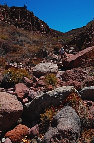 Ensenada Grande, Isla Partida, Islas Espiritu Santos, Baja California Sur, Sea of Cortez, Mexico