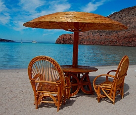 Ensenada Grande, Isla Partida, Islas Espiritu Santos, Baja California Sur, Sea of Cortez, Mexico