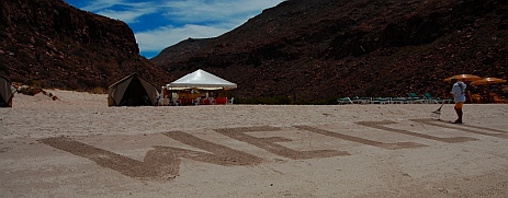 Ensenada Grande, Isla Partida, Islas Espiritu Santos, Baja California Sur, Sea of Cortez, Mexico