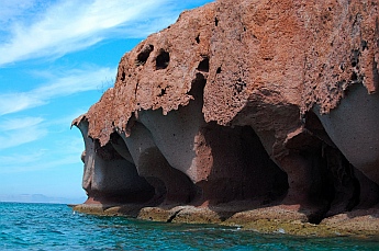Ensenada Grande, Isla Partida, Islas Espiritu Santos, Baja California Sur, Sea of Cortez, Mexico