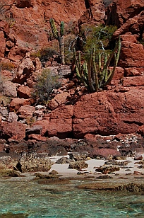 Ensenada Grande, Isla Partida, Islas Espiritu Santos, Baja California Sur, Sea of Cortez, Mexico