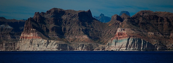 Sierra de la Giganta mountain range, Baja California Sur, Sea of Cortez, Mexico