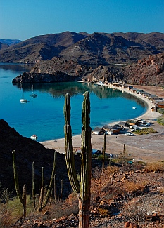 Playa el Burro, Bahia Coyote in Bahia Concepcion, Sea of Cortez, Mexico