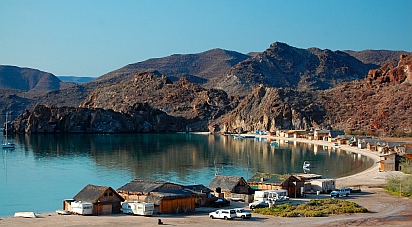 Playa el Burro, Bahia Coyote in Bahia Concepcion, Sea of Cortez, Mexico