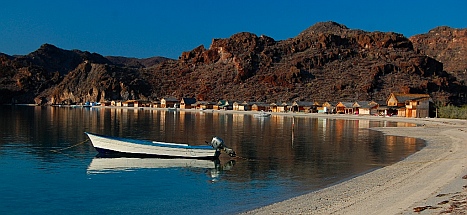 Playa el Burro, Bahia Coyote in Bahia Concepcion, Sea of Cortez, Mexico
