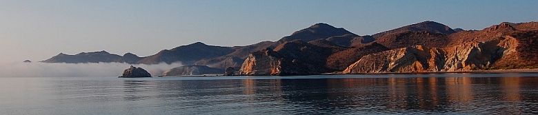 Fog, San Juanico, Sea of Cortez, Mexico