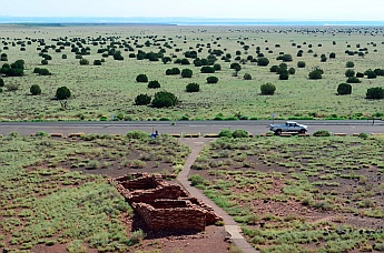 Nalakihu Dwellings in Wupatki National Monument.
