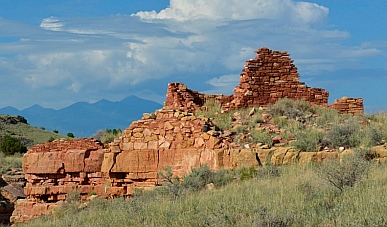 Box Canyon Dwellings at Wupatki National Monument, Flagstaff, AZ