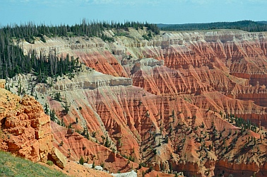 Chessmen overlook, Cedar Breaks National Monument, Utah