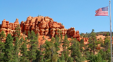 Red Canyon visitors center, Utah.