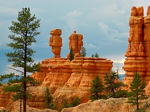 Hoodoos on Pink Ledges Trail, Red Canyon, Utah.