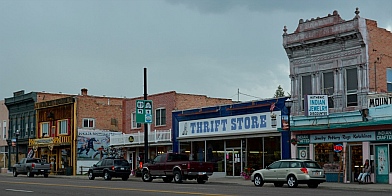 Downtown Panguitch, Utah.