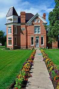 Historic brick pioneer homestead, Panguitch, UT