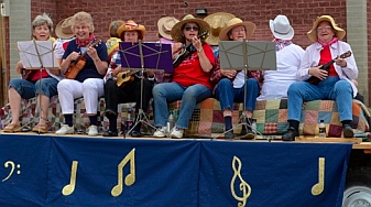 Ukele singers, Iron County Fair Parowan, Utah