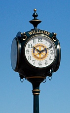 Time is on standby in Williams, AZ.