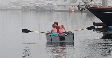 Porta-bote rows beautifully.