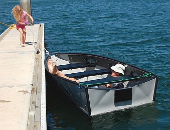 Porta-bote has lots of space.