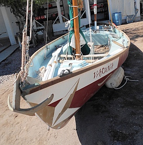 National Outdoor Leadership School yawl for saiing instruction.