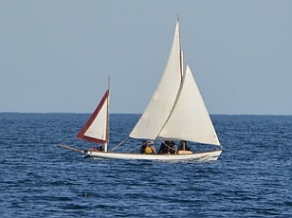 NOLS yawl for saiing instruction.
