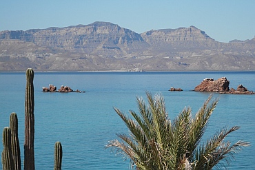 Baja view, Isla Coyote, BCS, Sea of Cortez, Mexico.