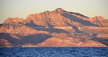 Baja view from Isla San Francisco, BCS, Sea of Cortez, Mexico